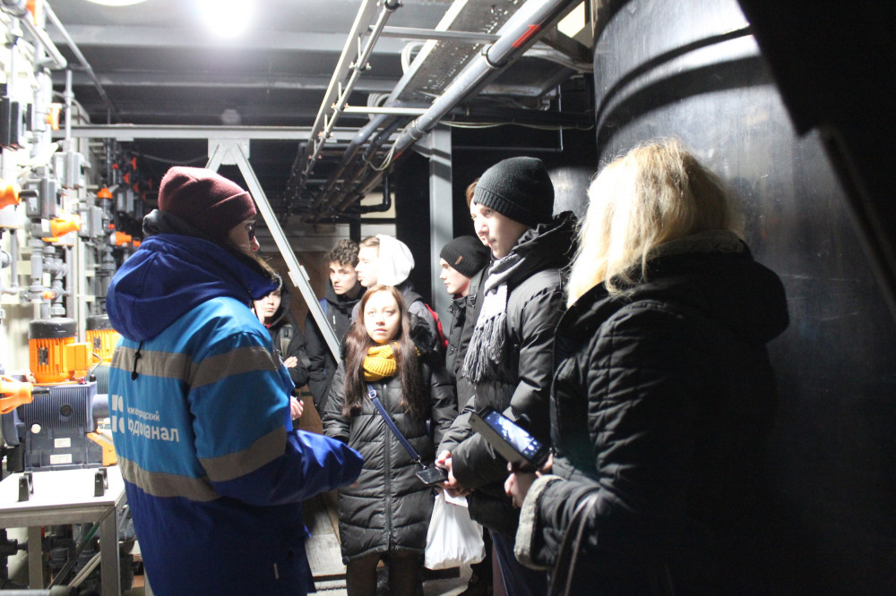 Школьникам представили профессии Нижегородского водоканала