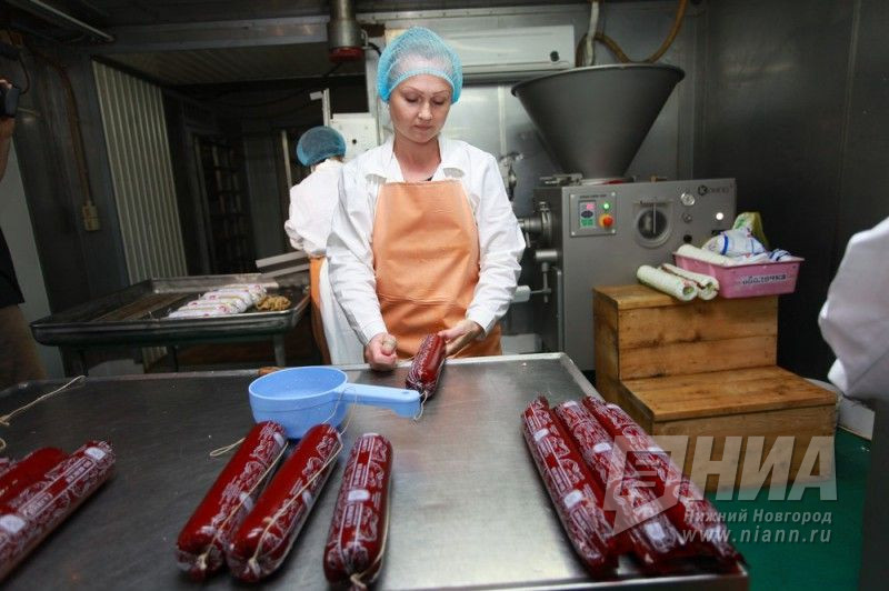 Производство продуктов питания увеличилось в Нижегородской области на 7,6%