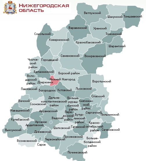 Поселения нижегородских муниципальных образований станут объединять в округа