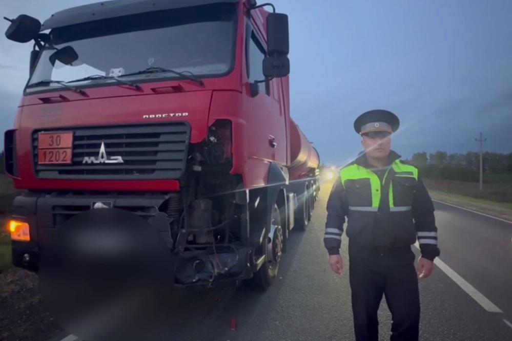 Мотоциклист погиб, столкнувшись с бензовозом под Арзамасом