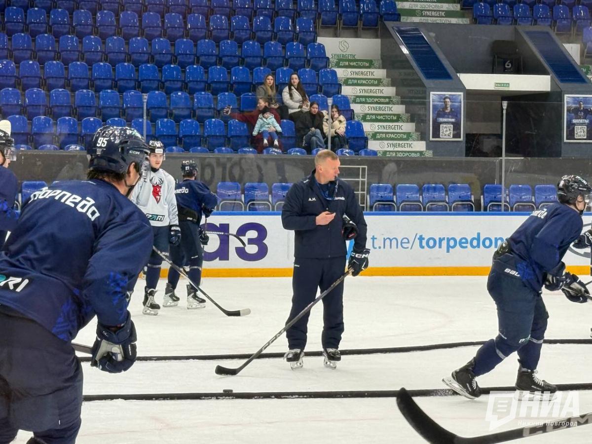 Нижегородское "Торпедо" провело открытую тренировку — видео