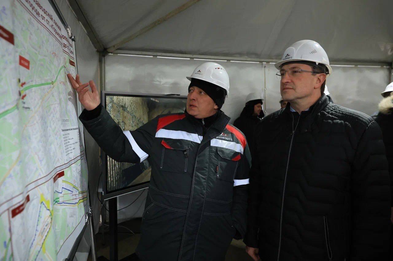 Щит "Владимир" завершил проходку второго тоннеля нижегородского метро