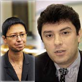 Белорусские власти депортировали вице-спикера Госдумы РФ Ирину Хакамаду и лидера думской фракции СПС Бориса Немцова