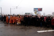 Непогода не помешала нижегородцам принять участие в Крестном ходе