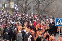 Участие в Крестном ходе приняло около 3 тыс. человек