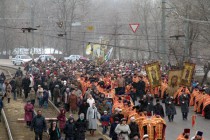 Участие в Крестном ходе приняло около 3 тыс. человек