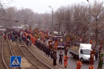 Участие в Крестном ходе приняло около 3 тыс. человек