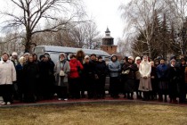 Построение перед началом Крестного хода