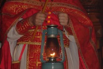 Лампада с Благодатным огнем