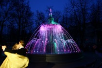 Открытие фонтана на площади Минина и Пожарского