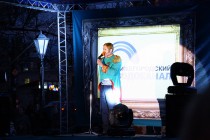 Открытие фонтана на площади Минина и Пожарского