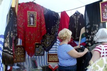 Городецкое золотное шитье