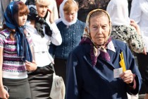 Фоторепортаж: Патриарх Московский и всея Руси Кирилл освятил Феодоровский собор в Городце Нижегородской области (12.09.2009)