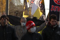 Участники Русского марша выкрикивали лозунги