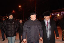 Губернатор Нижегородской области Валерий Шанцев совершил прогулку по Автозаводскому парку