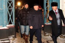 Губернатор в новогоднюю ночь посетил Автозаводский парк культуры