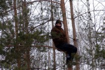 Зритель на безопасной дистанции