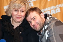 Марина Голуб и Михаил Пореченков