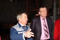 Управляющий директор ЗЗГТ Николай Копалкин и Николай Сатаев