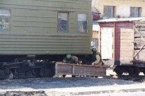 Действия ОМОН по освобождению заложников в вагоне поезда