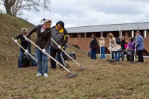Нижегородцы приняли участие в субботнике на территории Нижегородского кремля