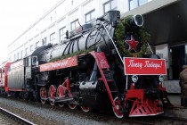 Поезд Победы. Паровоз времен Великой Отечественной войны