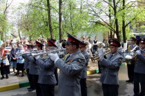 Выступление духового оркестра