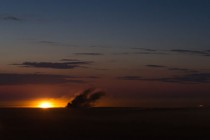 Ночные тактические учения танкового батальона на Гороховецком полигоне