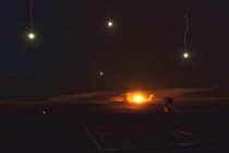 Ночные тактические учения танкового батальона на Гороховецком полигоне