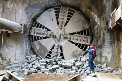 Проходческий щит завершил прокладку второго тоннеля метро от метромоста до станции Горьковская в Нижнем Новгороде