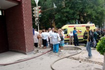 Пожар произошел в НИИТО