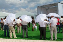 Церемония закладки первого камня в строительство комплекса по производству поливинилхлорида РусВинил