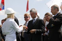 Церемония закладки первого камня в строительство комплекса по производству поливинилхлорида РусВинил