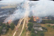 Пожар в Выксунском районе