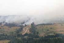 Пожар в Выксунском районе