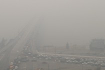 вид на Канавинский мост и заречную часть Нижнего Новгорода