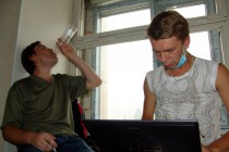 В коридорах администрации не протолкнуться от журналистов