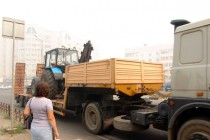 В Выксу стягивается тяжелая техника