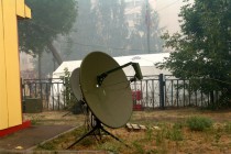 В Выксе спасателями развернут оперативный штаб пожаротушения