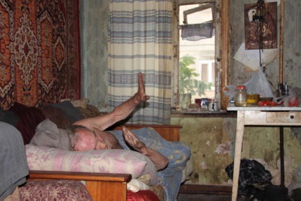 Пикет жителей ветхого фонда в центре Нижнего Новгорода