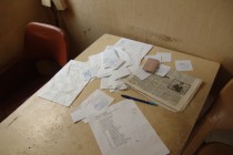 Сторожка лагеря им. Вали Котика, охрана тоже экстренно оставила свое рабочее место