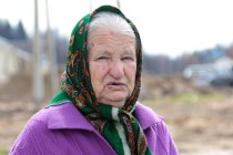 Жительница села Верхняя Верея