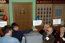 В присутствии наблюдателей вскрывается урна для голосования