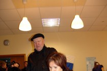 Валерий Шанцев с супругой Татьяной проголосовали одними из первых