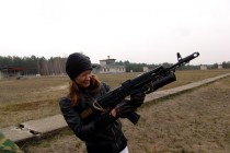 Анна Казьбан(т/к Волга) с подствольным гранатометом