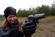 Анна Казьбан(т/к Волга) стрельба из пистолета ПМ