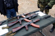 Демонстрация оружия состоящего на вооружении Российской Армии