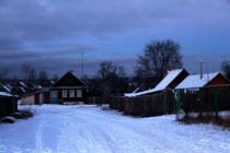 Внешне дома в Конево не выглядят разрушенными
