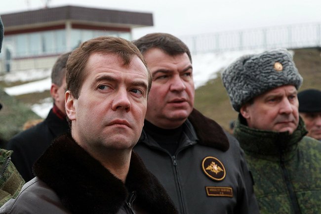 Широкомасштабные военные учения с участием Верховного главнокомандующего, Президента РФ Дмитрия Медведева проходят в Нижегородской области