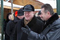 Директор Лимпопо Владимир Герасичкин (справа) познакомил первых лиц региона с зоопарком